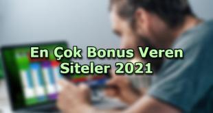 en cok bonus veren siteler adres